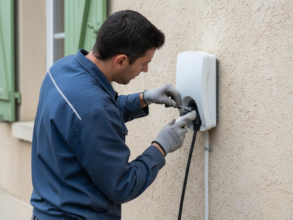 Installer une borne en extérieur à Dijon