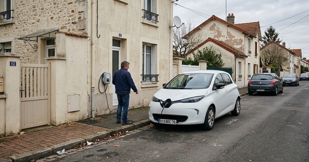 Installation de borne de recharge à Daix