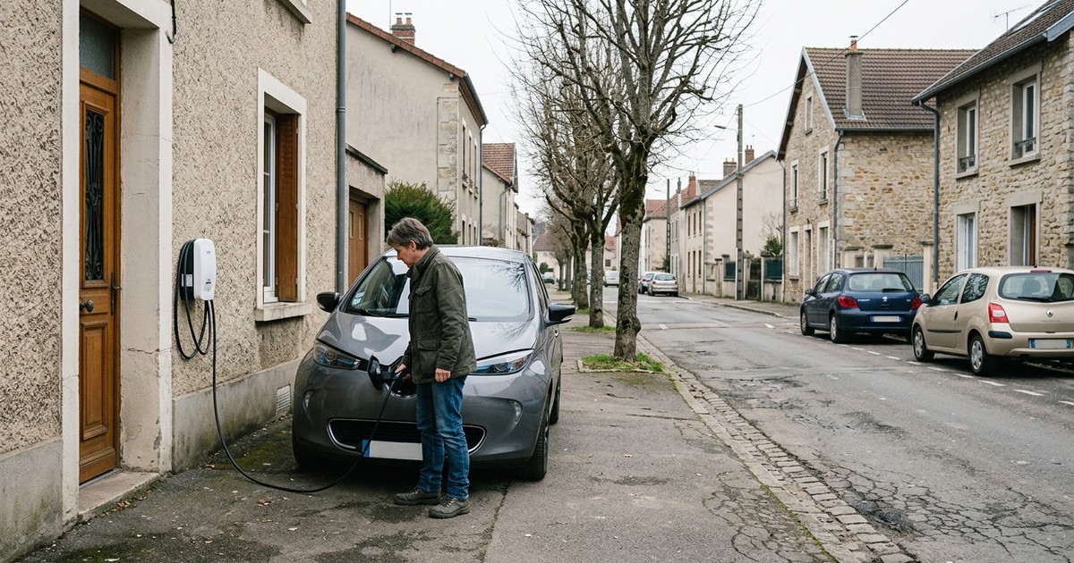 Installation de borne de recharge à Hauteville-lès-Dijon