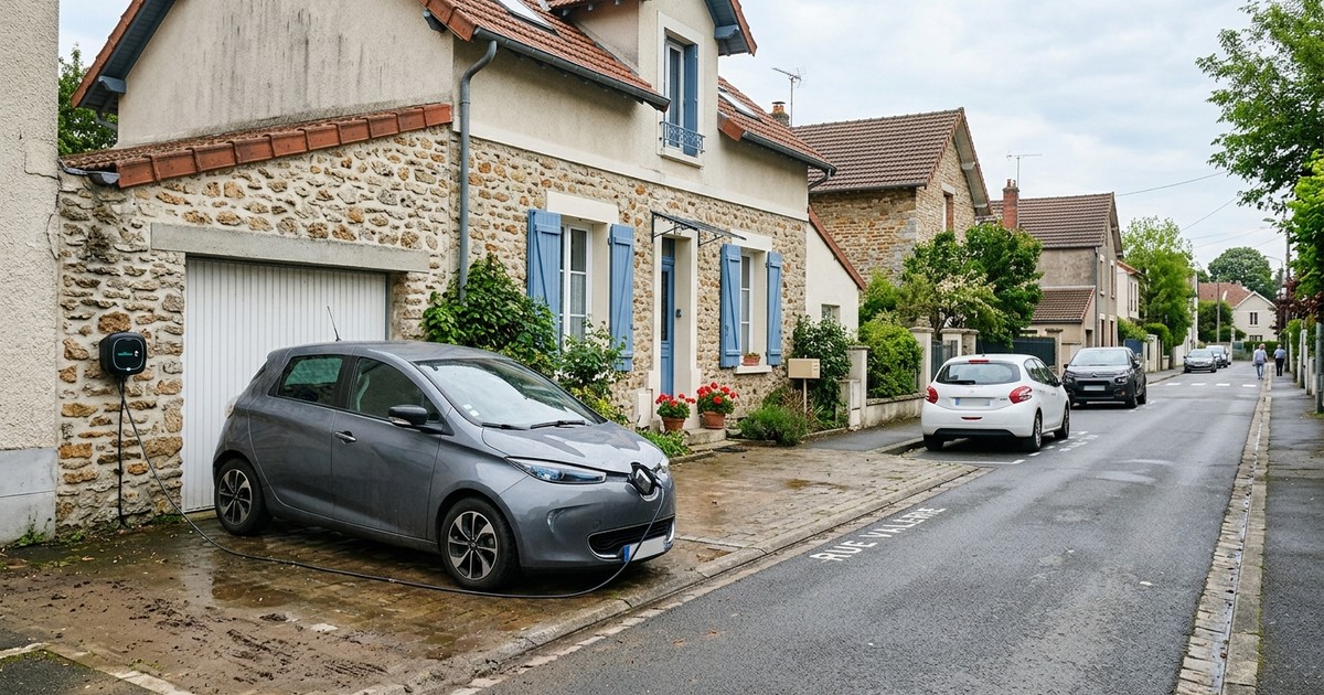 Installation de borne de recharge à Longvic