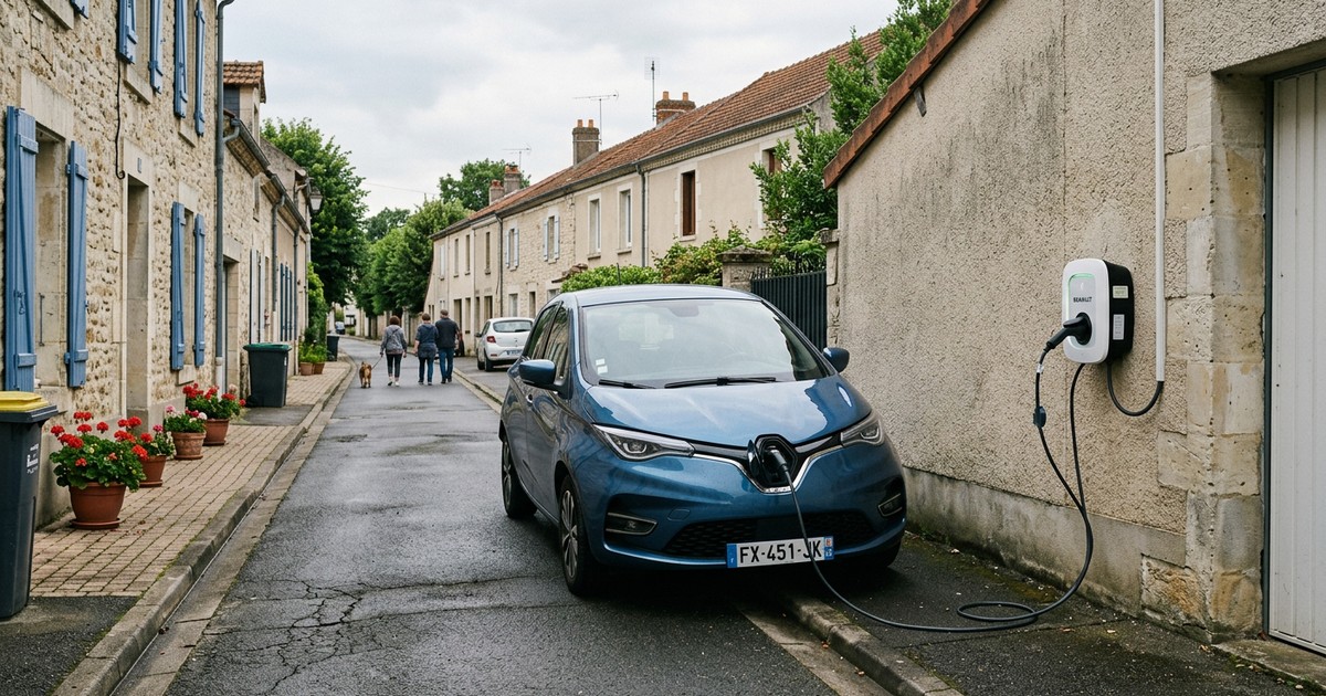 Installation de borne de recharge à Sennecey-lès-Dijon
