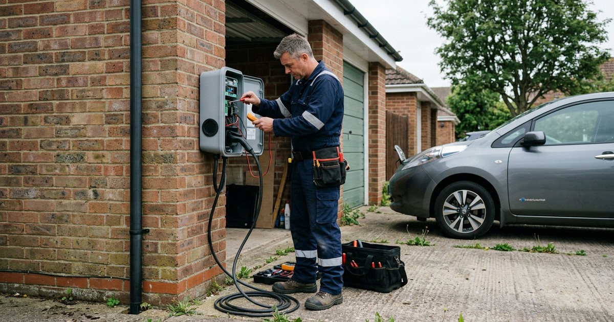 Maintenance annuelle d'une borne de recharge à Dijon